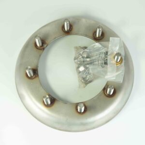 Sump acero inox. Val. De fondo 4"